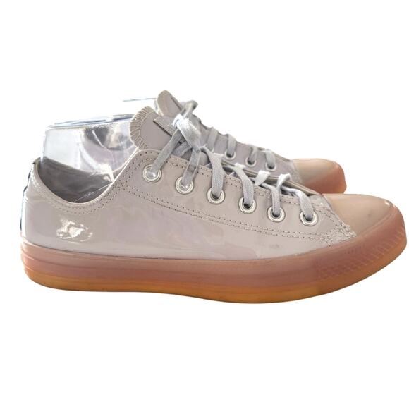 Converse Chuck Taylor Patent Leather Gum Sole Sneaker Fairy Grunge Streetwear - Picture 1 of 10